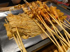 -路边摊小炉子烧烤