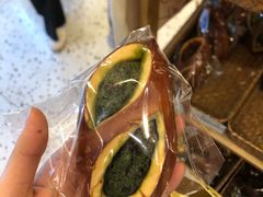 抹茶碱水包-提亚烘焙·手作面包·生日蛋糕(七星店)