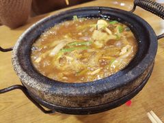 石锅自磨黑豆腐-粤仔湾砂锅粥(滨湖万达店)