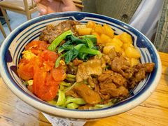 -长青菠菜面·烧烤