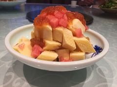 杏仁奶豆腐-喜满堂 望喜园·融合菜