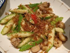 樱花虾小瓜炒墨鱼仔-晓粤·惹味粤菜(凯德乐峰广场店)