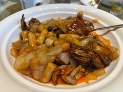 湖蟹炒年糕-二泉园老菜馆·百年无锡菜