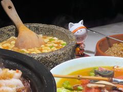 上汤西兰花-绿茶餐厅(城西银泰城店)