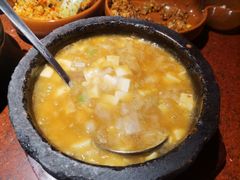 石锅鸡汤豆腐-绿茶餐厅(蓝色港湾店)