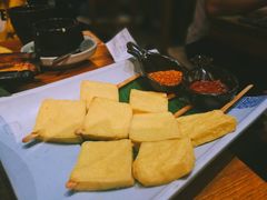 香煎石屏豆腐-云海肴·汽锅鸡·云南菜(天津国金汇店)