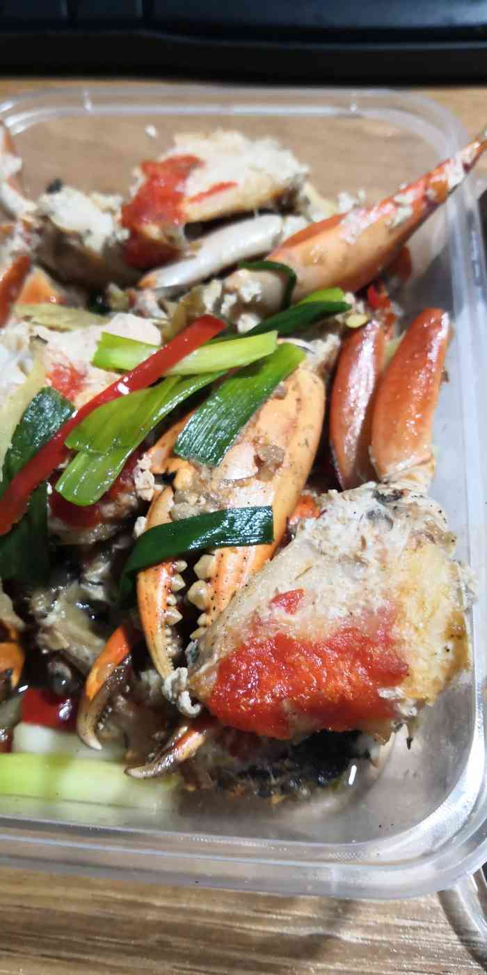 安平肥姐海鲜-"前两天因为突然想吃腌蟹于是外卖叫了一单,.