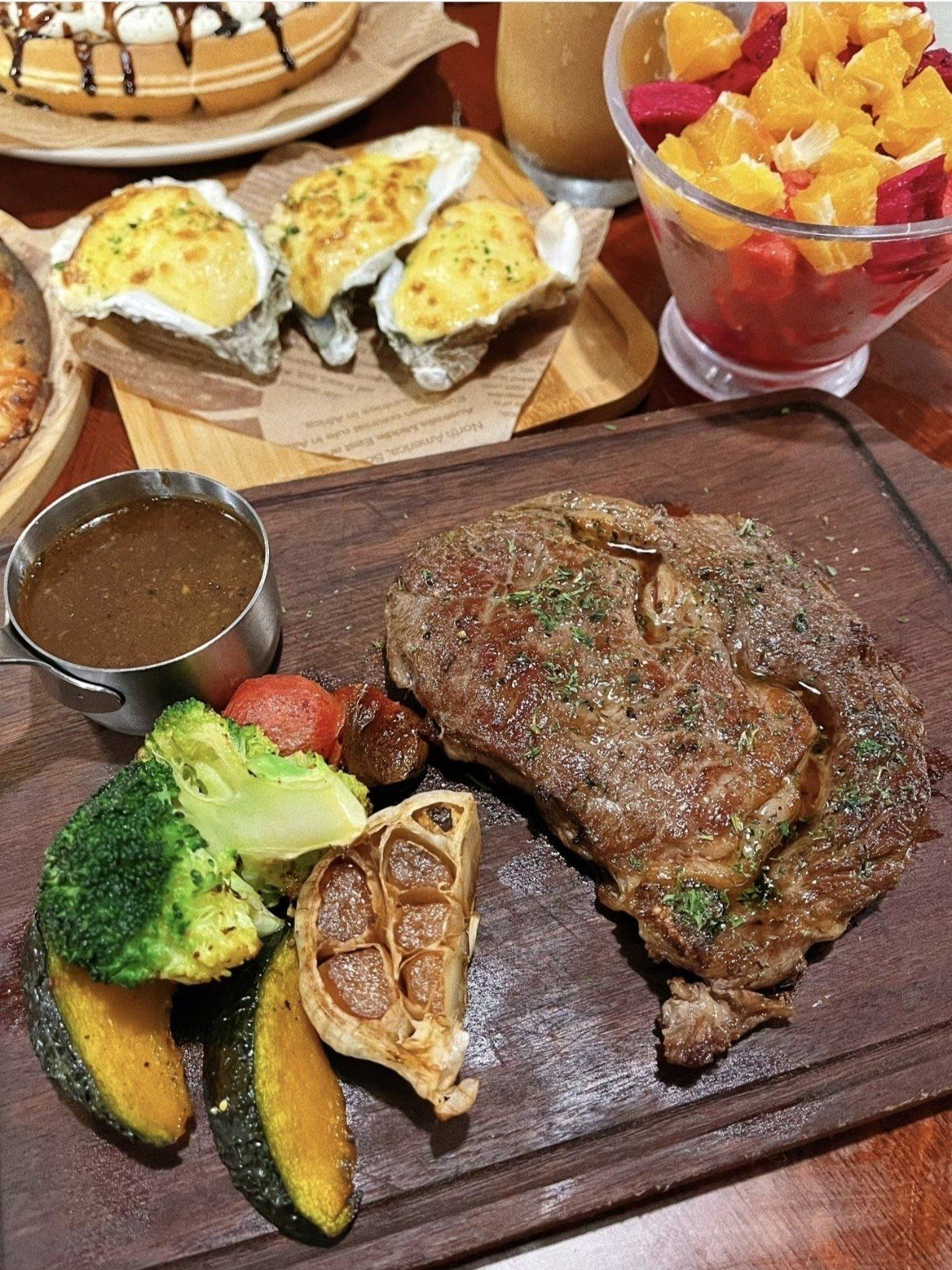 口腹牛排套餐享