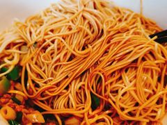 芦笋炒码干挑面-对面面馆