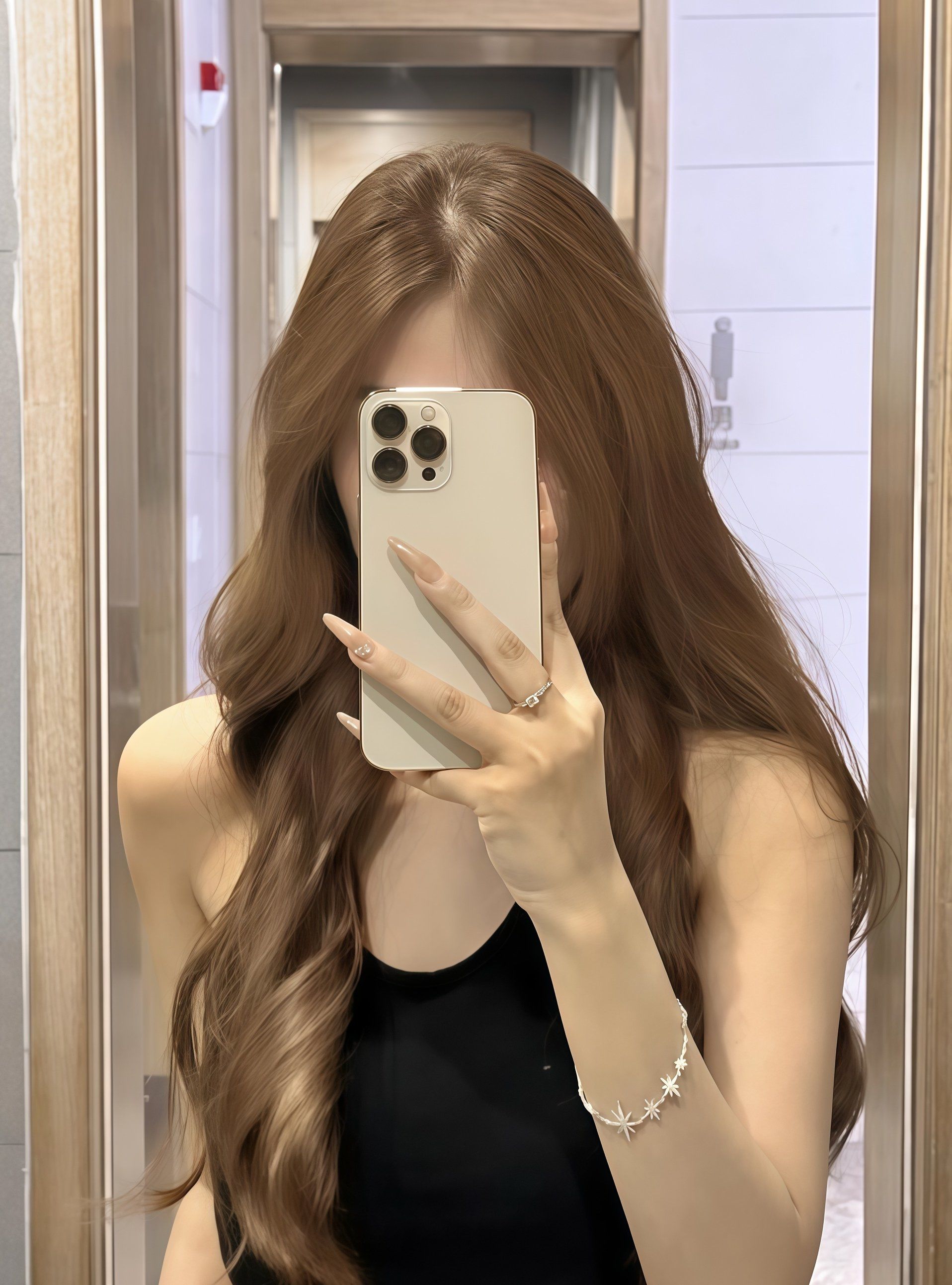 暖棕色头发,满满少女心