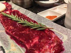熟成红酒火龙果加量王牛排-木槿花韩式炭烤·熟成肉工坊(孙文东路店)