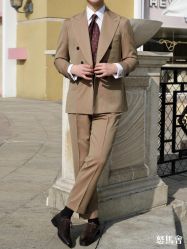 -怒马会 全麻衬西装高级定制