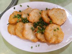 香煎墨鱼饼-海上驿站渔家菜馆