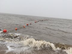 海浪拍打-兴城海滨风景区