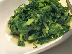 清炒豌豆尖-箱美术馆私房菜(水晶郦城店)
