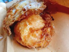 -小红车炸蛋葱油饼