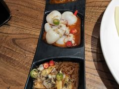 -东来菜馆•手抓海鲜家常菜•海鲜锅贴(鸽子窝店)