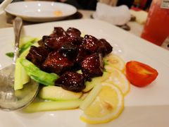 黑金雪花牛肉粒-上海和平饭店龙凤厅 Dragon Phoenix
