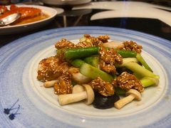 核桃炒芦笋-广州文华东方酒店·江-由辉师傅主理