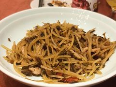 外婆菜炒土豆肉丝-渝信川菜(长安店)