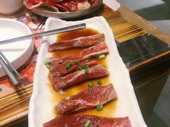调味梅花肉-万兴佳烤肉·长白山老味道(宏泰广场店)