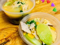 欢喜光素菜汤面-禅悦素食