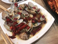 炒花甲-宝记烧烤·碳锅羊肉·羊蝎子火锅·夜食社(文体路创始店)