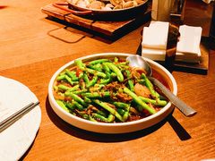 银鱼炒四季豆-肴约·花园式餐厅(湖里店)