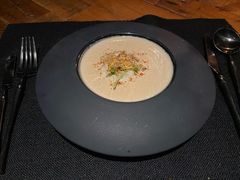 卡布奇诺蘑菇汤配牛肝菌-AZUL by FUEL蓝色·法式酒馆(琶醍店)