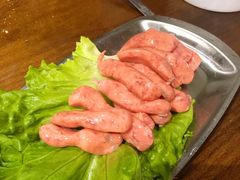 秘制香肠-·缸桶屋·韩式牛肋条自助烤肉(西湖D11店)