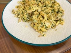 小葱炒蛋-湖畔人家•老溧阳菜馆(茅山景区外店)