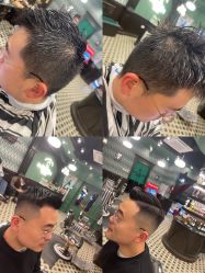 -海文先生国潮烫染男士理发馆