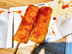 甜辣脆皮年糕-乐彡炸串·烤苕皮(西单华威约饭街店)
