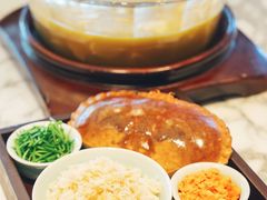 梅苋菜面包蟹炖白水洋豆腐-湖滨28中餐厅·西湖宴·杭州君悦酒店