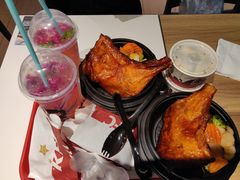 港式烧味脆皮大鸡腿饭-肯德基(东直门来福士店)