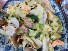 海鲜炒兴化粉-福州人铭小吃