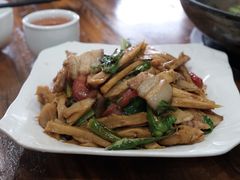 干笋子炒肉-粗茶淡饭(东滨江大道店)