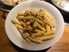 咸蛋黄茄子-吃饭皇帝大土家民族菜(正大广场店)