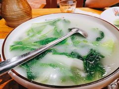 小白菜豆腐汤-老滇山寨•云南特色菜•地方菜•民族风情歌舞表演(金碧店)