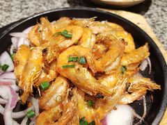金蒜铁板烤大虾-南京大牌档(香港广场店)