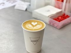 拿铁-Manner Coffee(IFS一楼店)