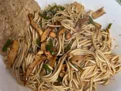 青椒干子肉丝干拌面-高邮面馆(明瓦廊店)