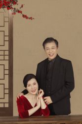 -时光纪亲子全家福照相馆(静安店母女写真父母纪念照)