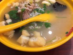 大骨头粉丝汤-小杨生煎(香港名都店)