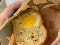 太阳蛋培根烤吐司-星巴克(石厦街店)