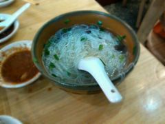 鸭血粉丝汤~这个很难吃-西工饭庄快餐厅(西工小街店)