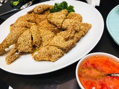 芝麻脆皮鸡-泛太平洋大酒店·海天楼中餐厅·粤菜