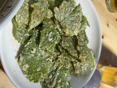 炸桑叶-杨记海鲜楼(三门黑金冠店)