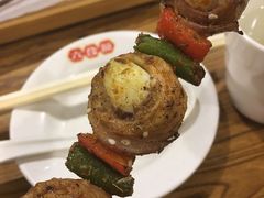 腊八蒜烤肥肠-六合顺