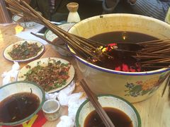-拈签一笑黄牛肉辣卤串串